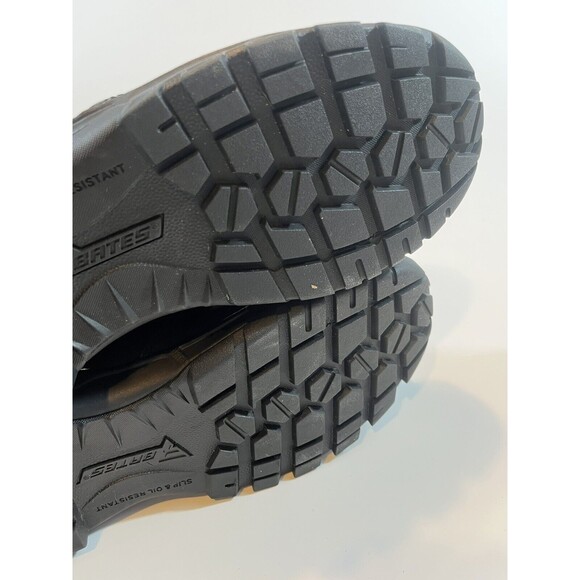 Bates E03180 Tactical Boots Size 14 M Tall Black Soft Toe DuraShocks Side Zip - Picture 9 of 14